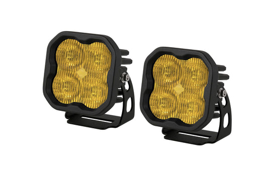 Diode Dynamics SS3 SAE Yellow LED Fog Lights (pair)